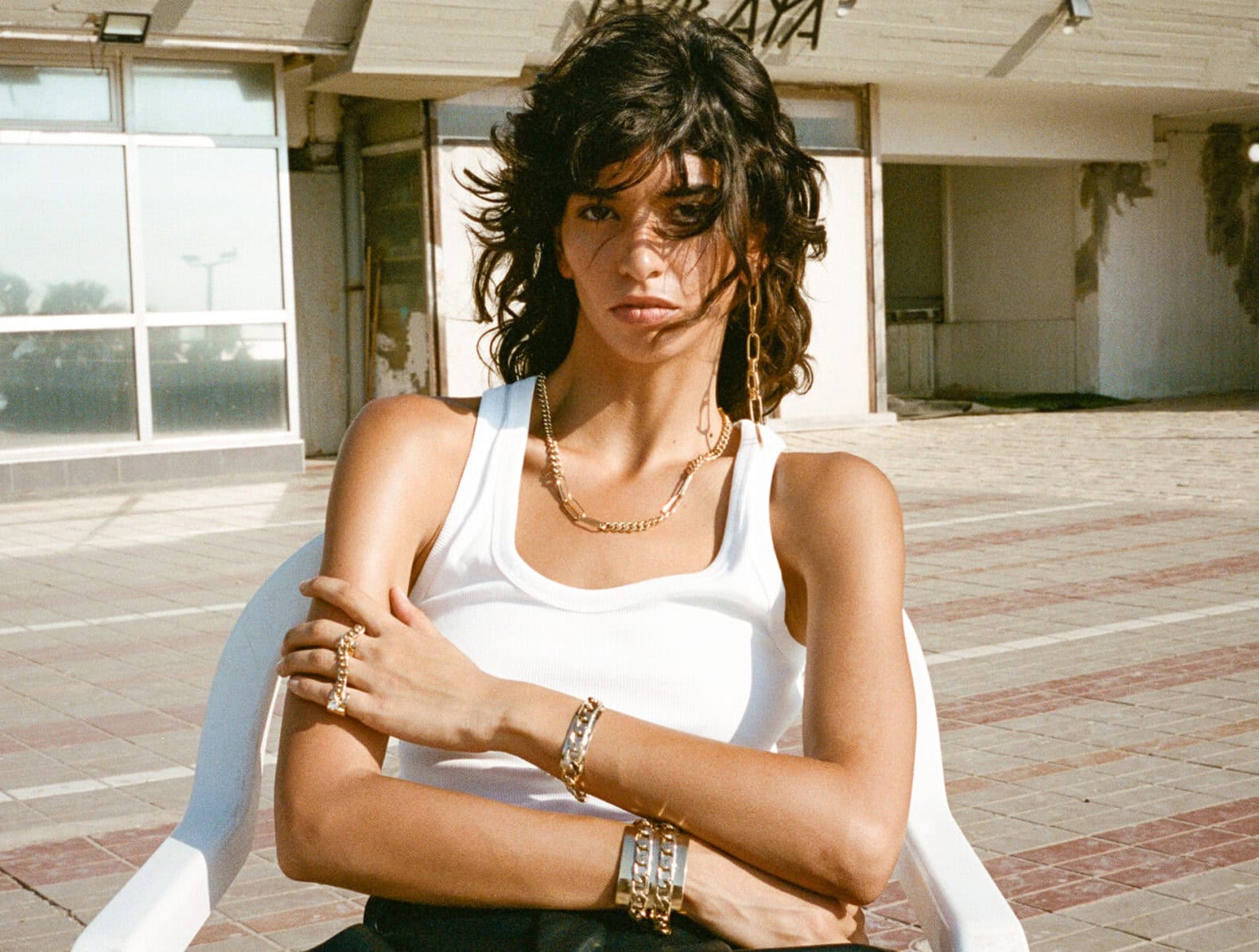Cuban And Oval Links Necklace