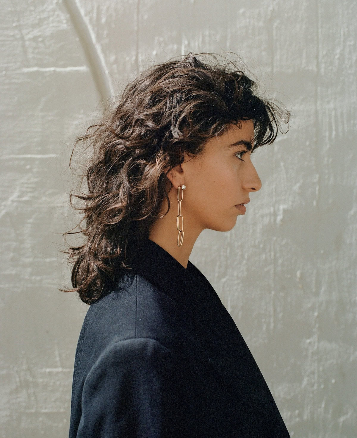 Bold Links Natural Elegance Earrings