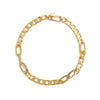 Cuban And Oval Links Choker - choker necklace by Noritamy