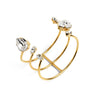 Crystal Claw Cuff Bracelet - cuff bracelet by Noritamy