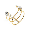 Crystal Claw Cuff Bracelet - cuff bracelet by Noritamy
