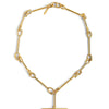 Linked Theory T-Bar Necklace - statement necklace by Noritamy