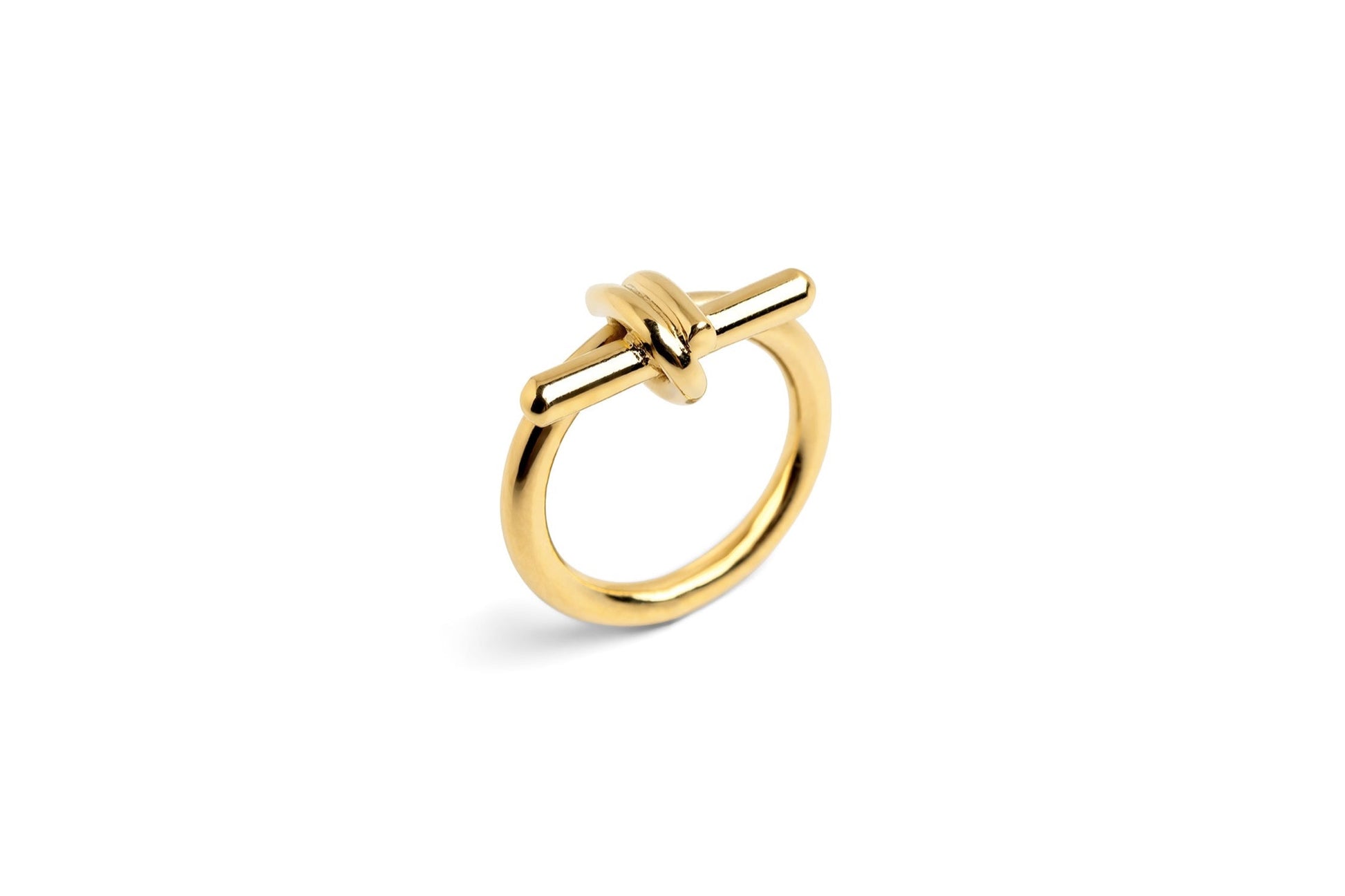 Linked Theory T-bar Ring - ring band by Noritamy