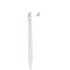 Asymmetric Chain Fringe Earrings - sterling silver