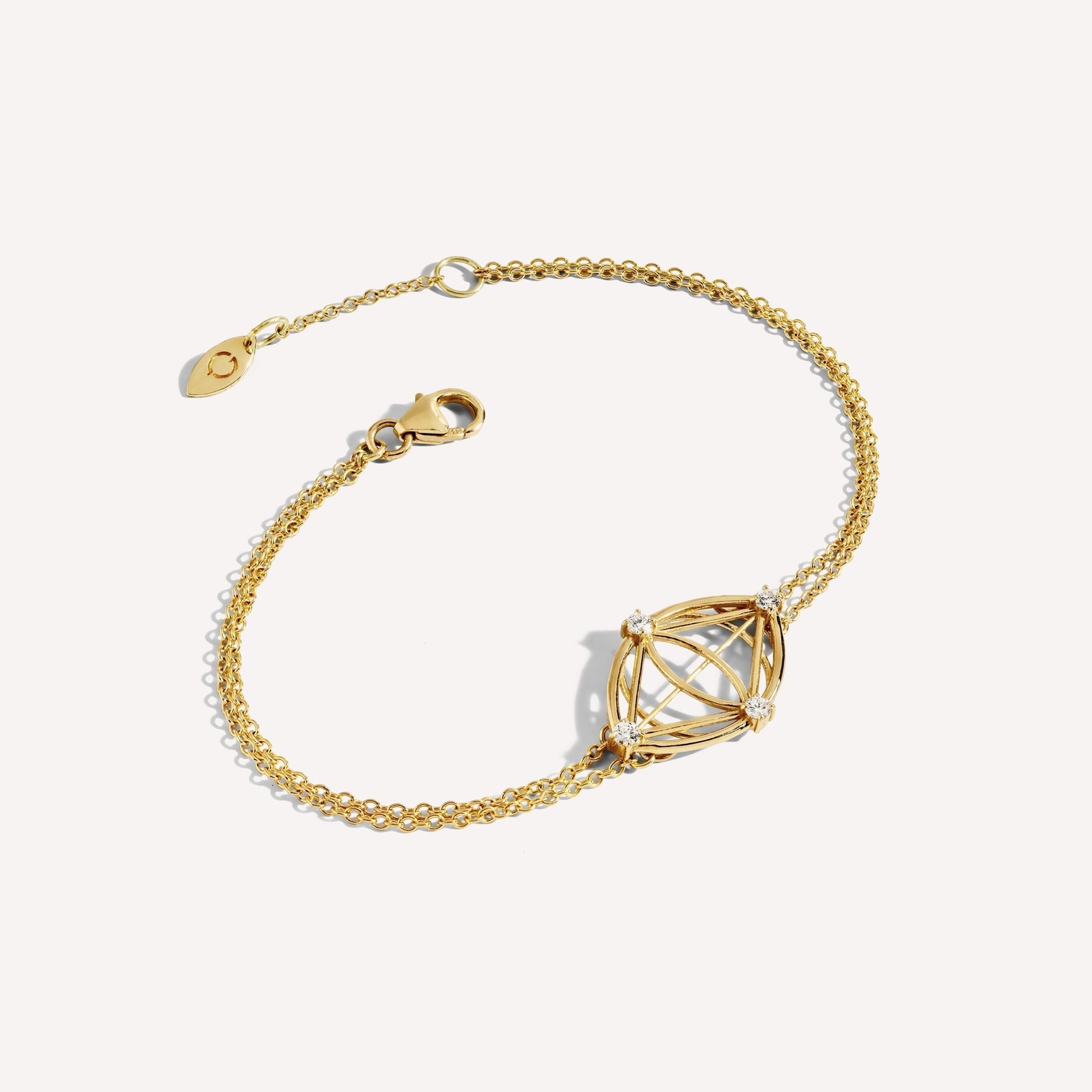 Evil Eye Evolves Diamond Bracelet - statement bracelet by Noritamy