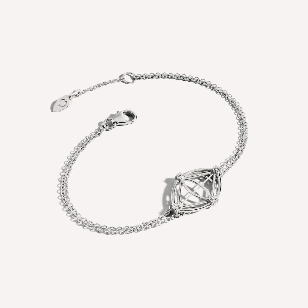 Evil Eye Evolves Diamond Bracelet - statement bracelet by Noritamy