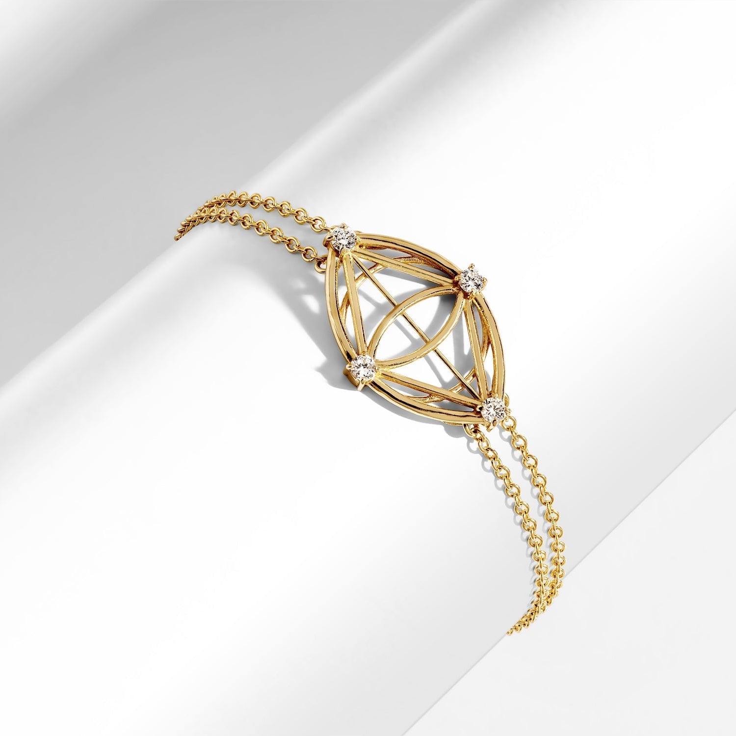 Evil Eye Evolves Diamond Bracelet - statement bracelet by Noritamy