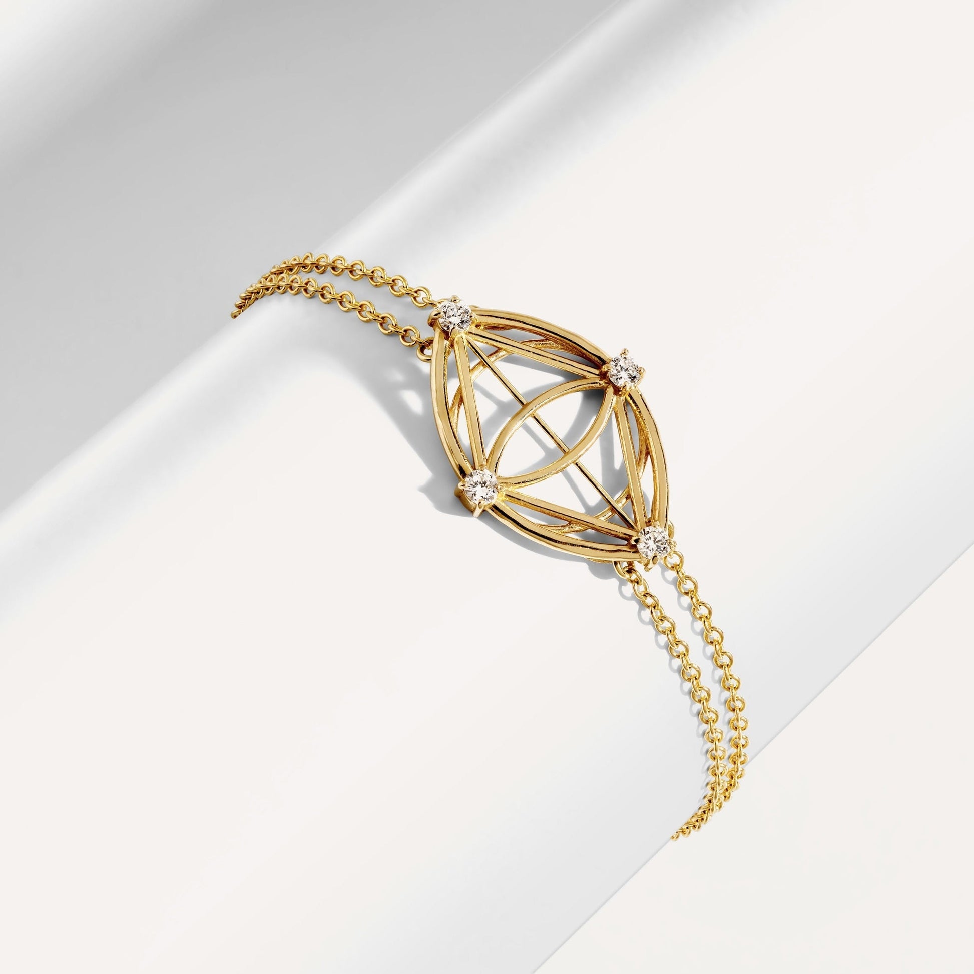 Evil Eye Evolves Diamond Bracelet - statement bracelet by Noritamy