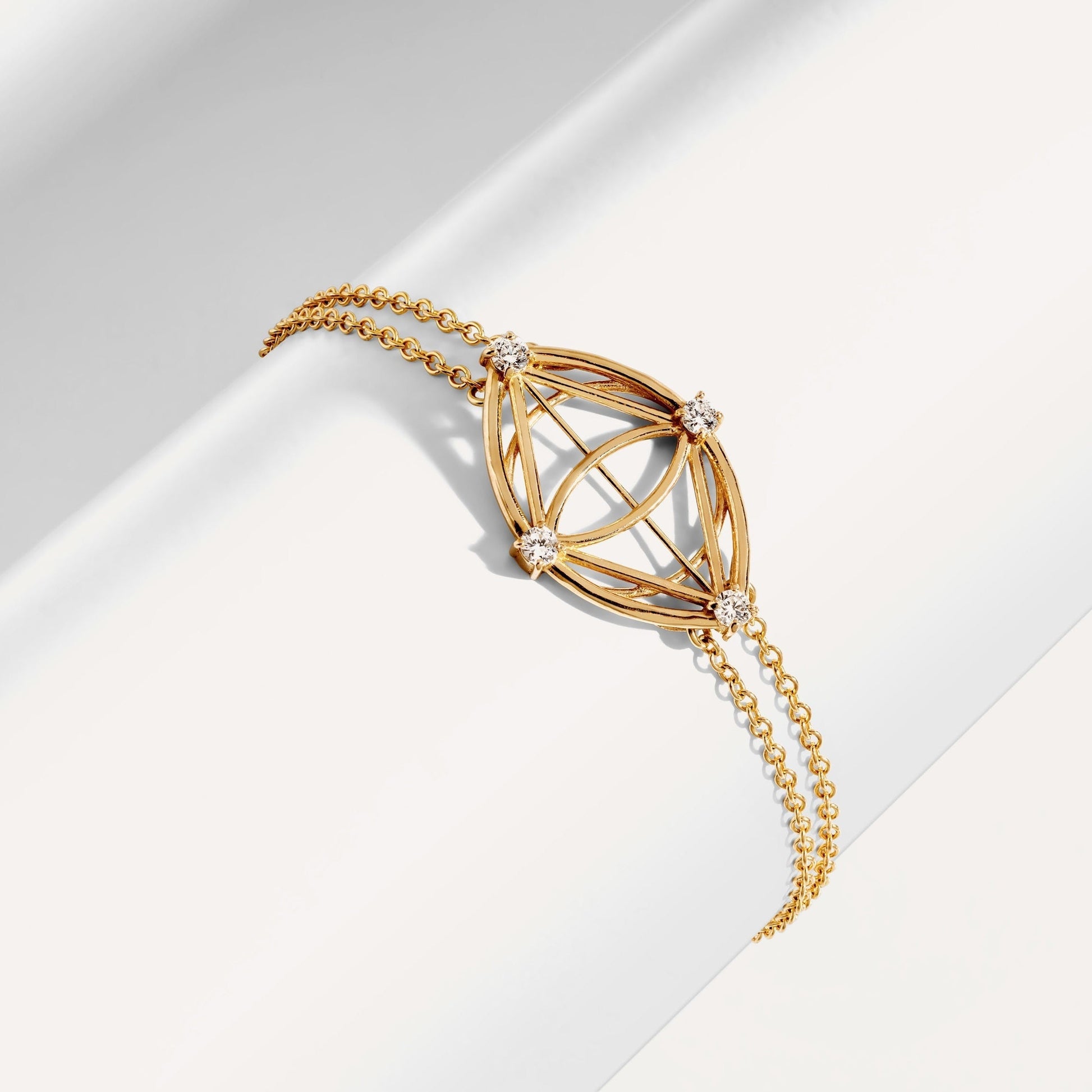 Evil Eye Evolves Diamond Bracelet - statement bracelet by Noritamy