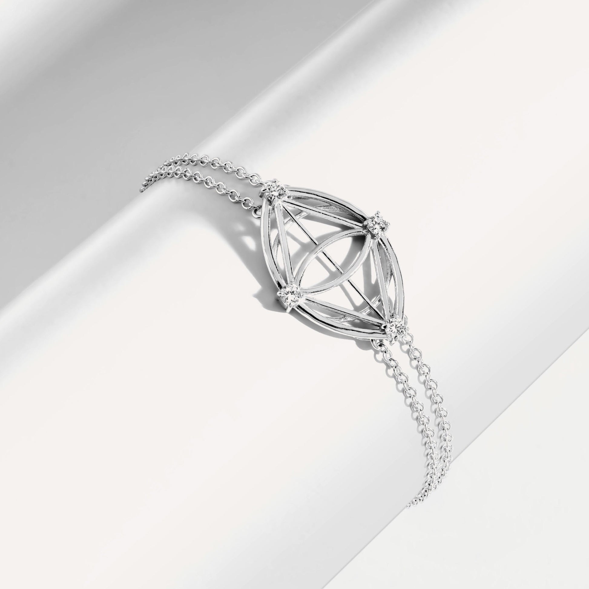 Evil Eye Evolves Diamond Bracelet - statement bracelet by Noritamy