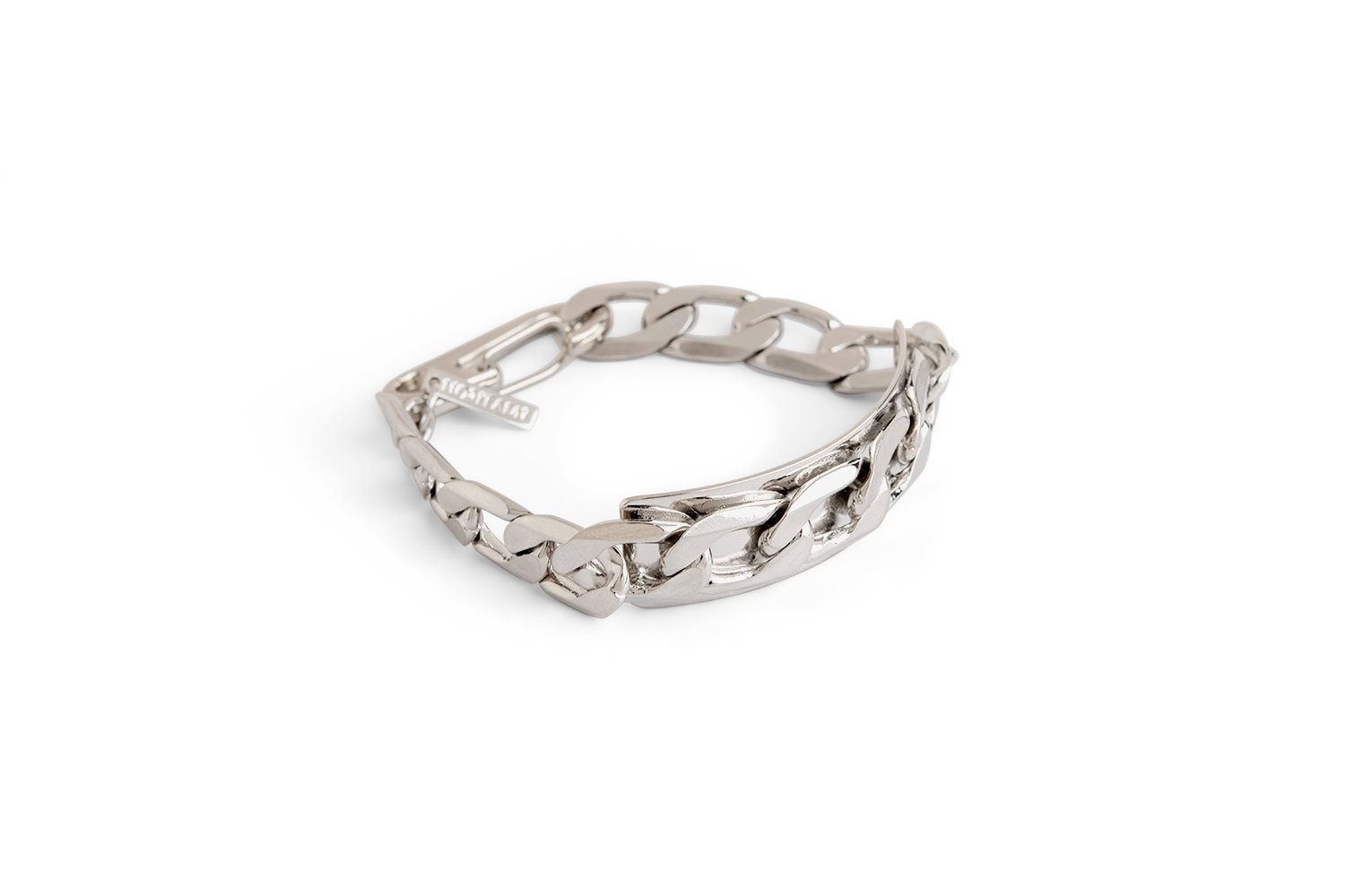 Narrow Cuban Links & Shackle Bracelet