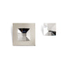 Square Crystal Earrings - statement earrings by Noritamy
