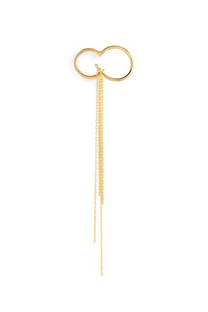 Half Circle Chain Earring