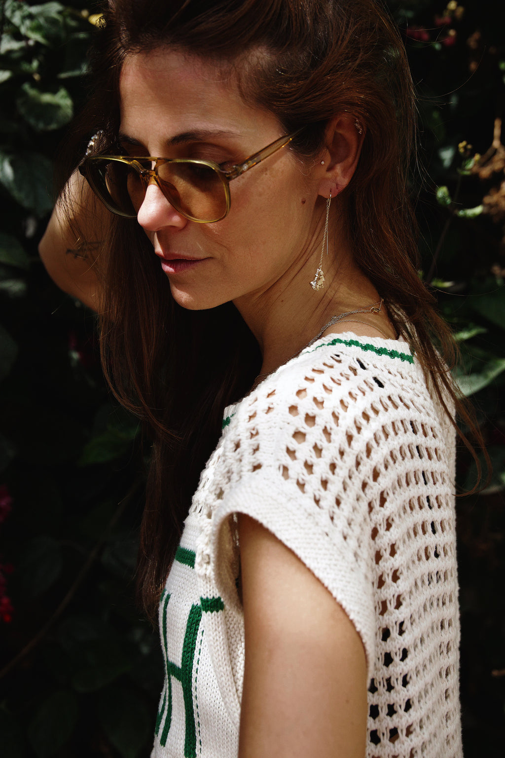 Bismuth Earrings — campaign image