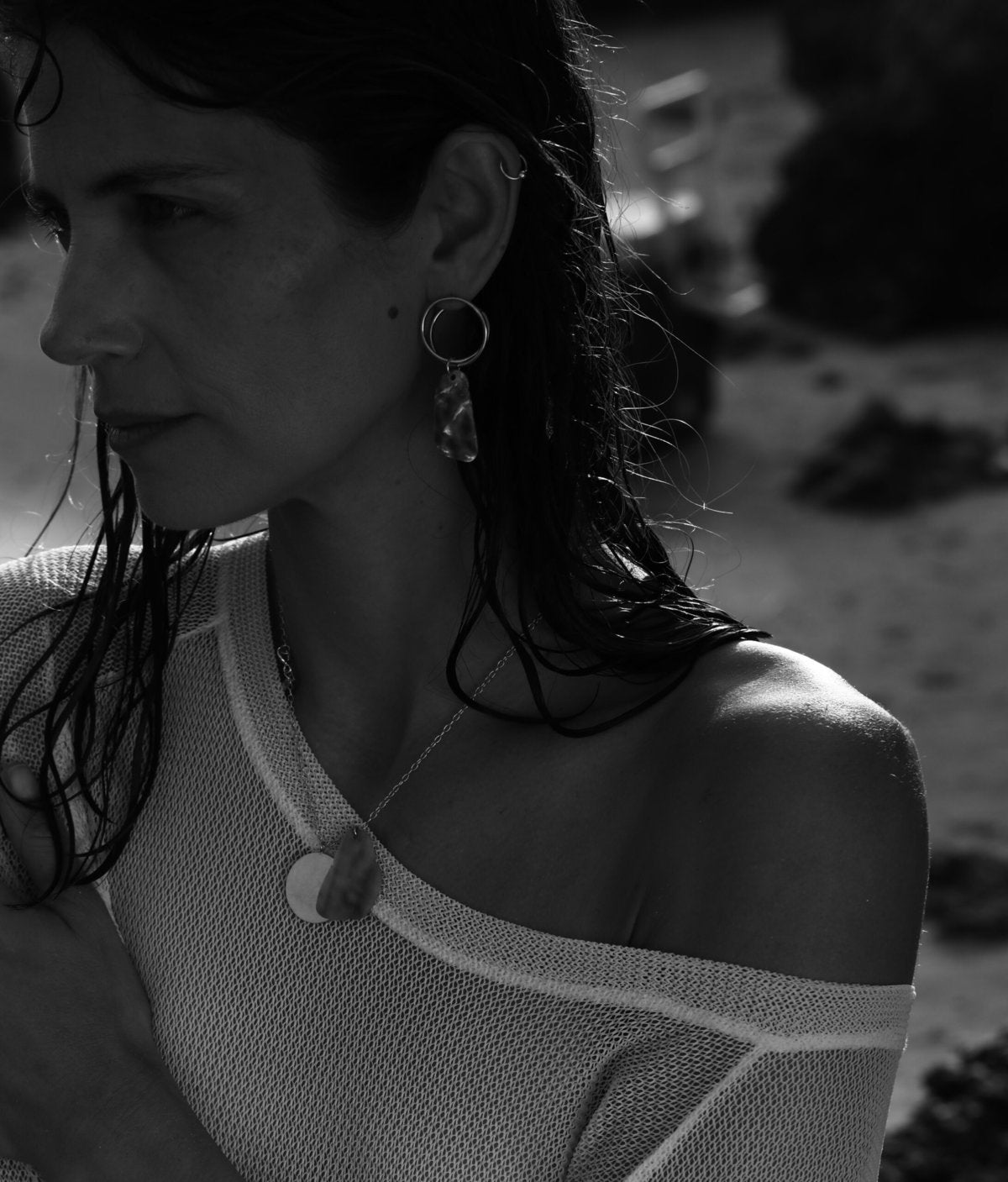 Coin & Shell Necklace