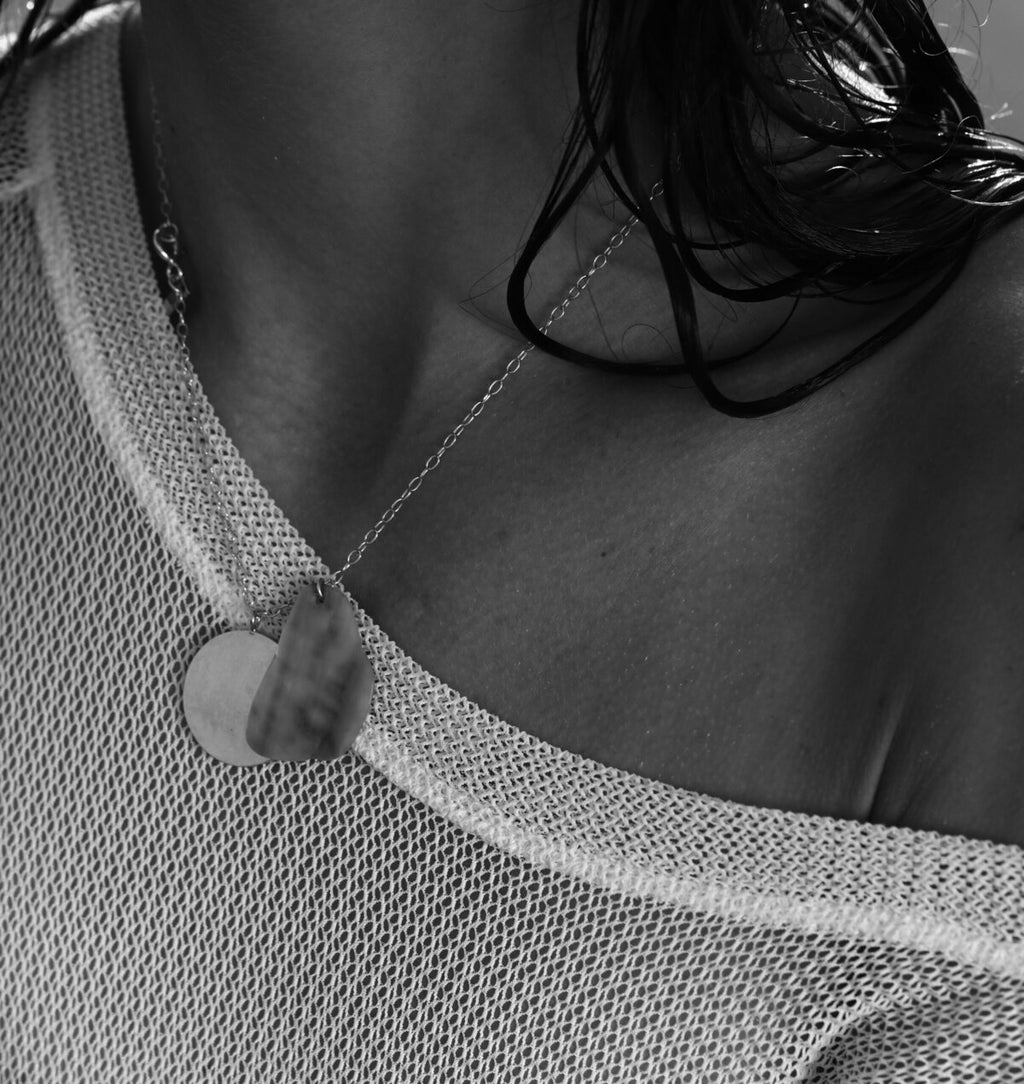 Coin & Shell Necklace