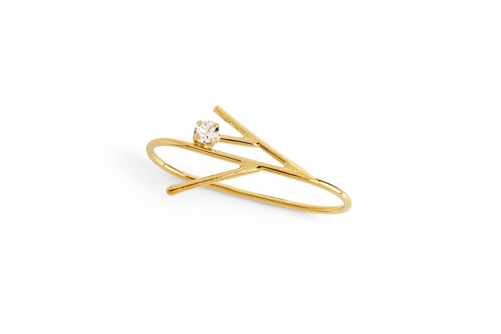 Pine 3 Finger Ring