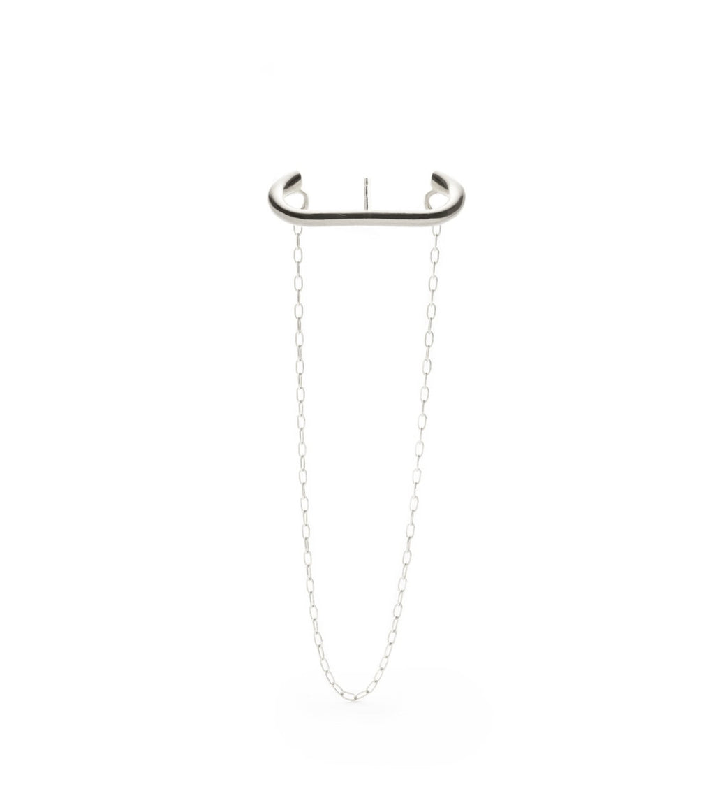 Ear Hugger With Chain