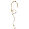 Snake Ear Climber - statement earrings by Noritamy
