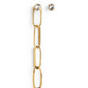 Bold Links Natural Elegance Earrings - statement earrings by Noritamy