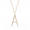 Initials Necklace L - pendant necklace by Noritamy