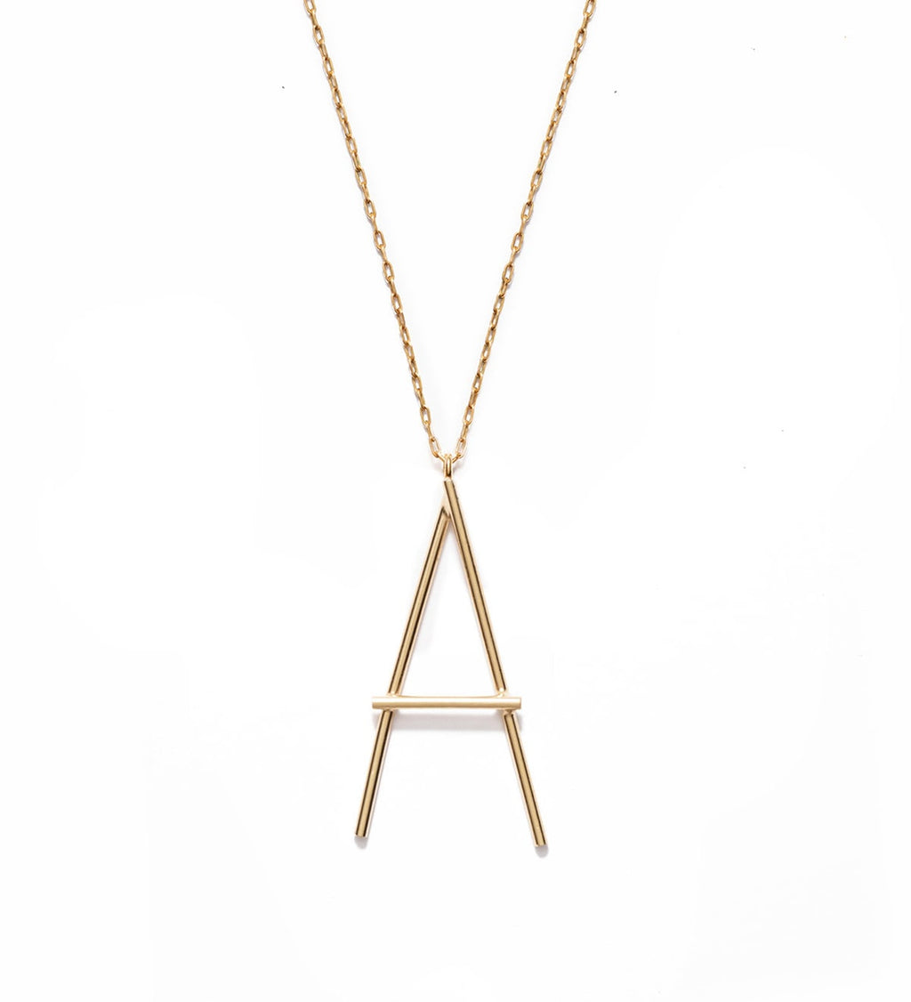 Initials  Necklace L