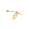 Pine Snake Ring - statement ring by Noritamy