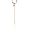 Wind Crystal Hoop Earring - hoop earrings by Noritamy