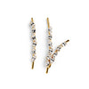 Crystal Leaves Earrings - statement earrings by Noritamy