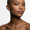 Crystal drops Choker Necklace - choker necklace by Noritamy