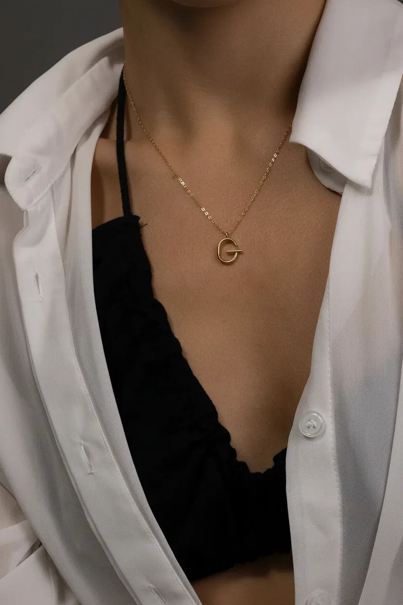 Initial Necklace (Small)