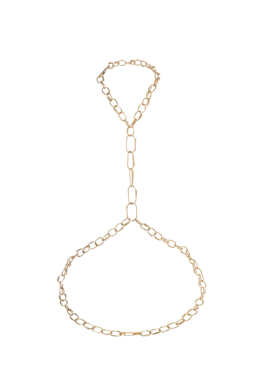 Chain Body Necklace With Carabiner