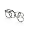 Three Finger Chain Ring