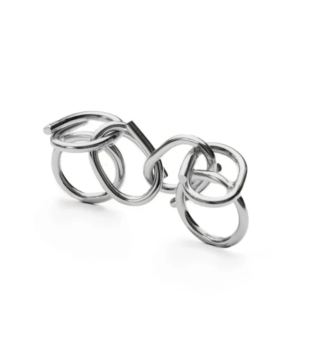 Three Finger Chain Ring
