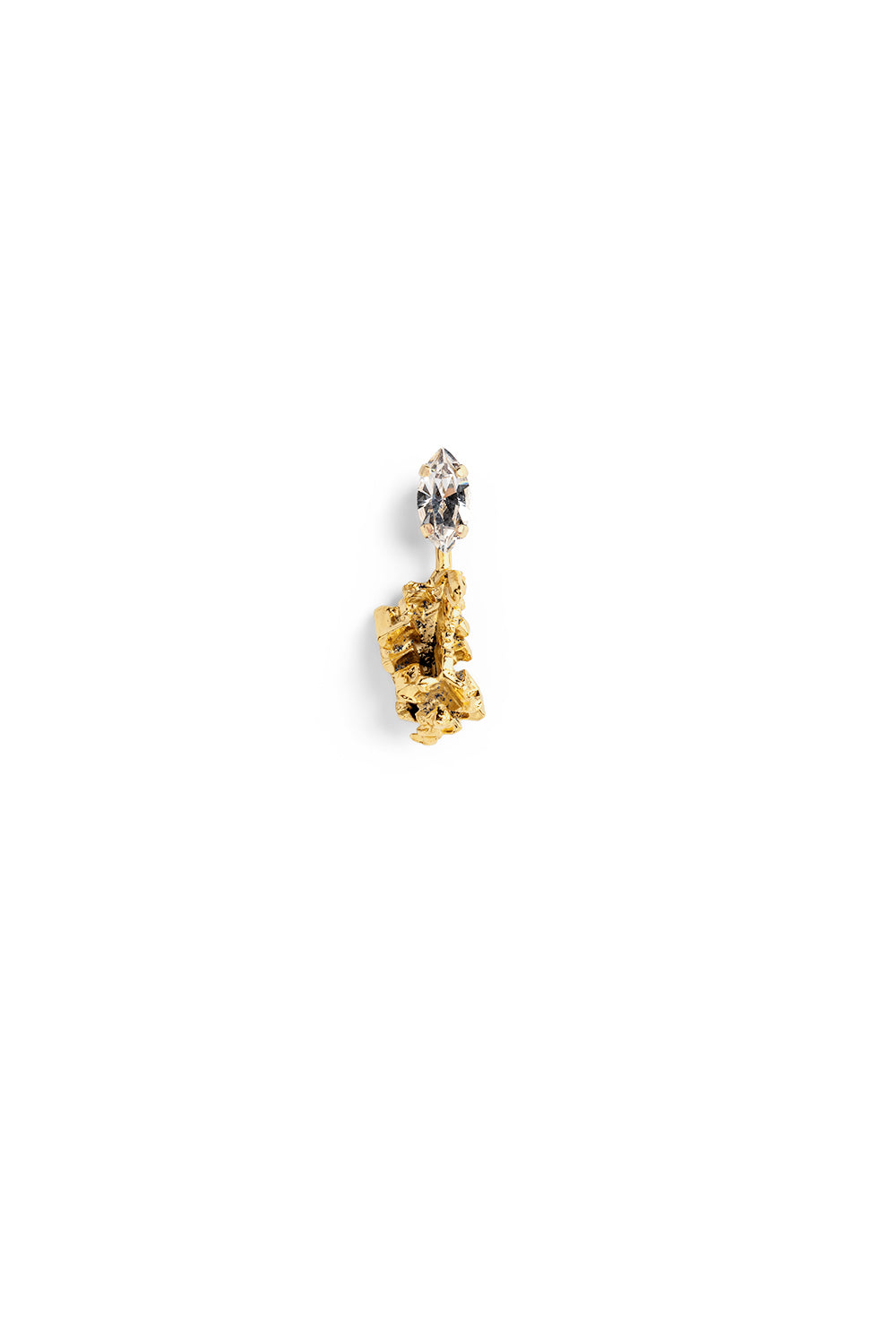 Marquise Crystal Bismuth Earring (Single)