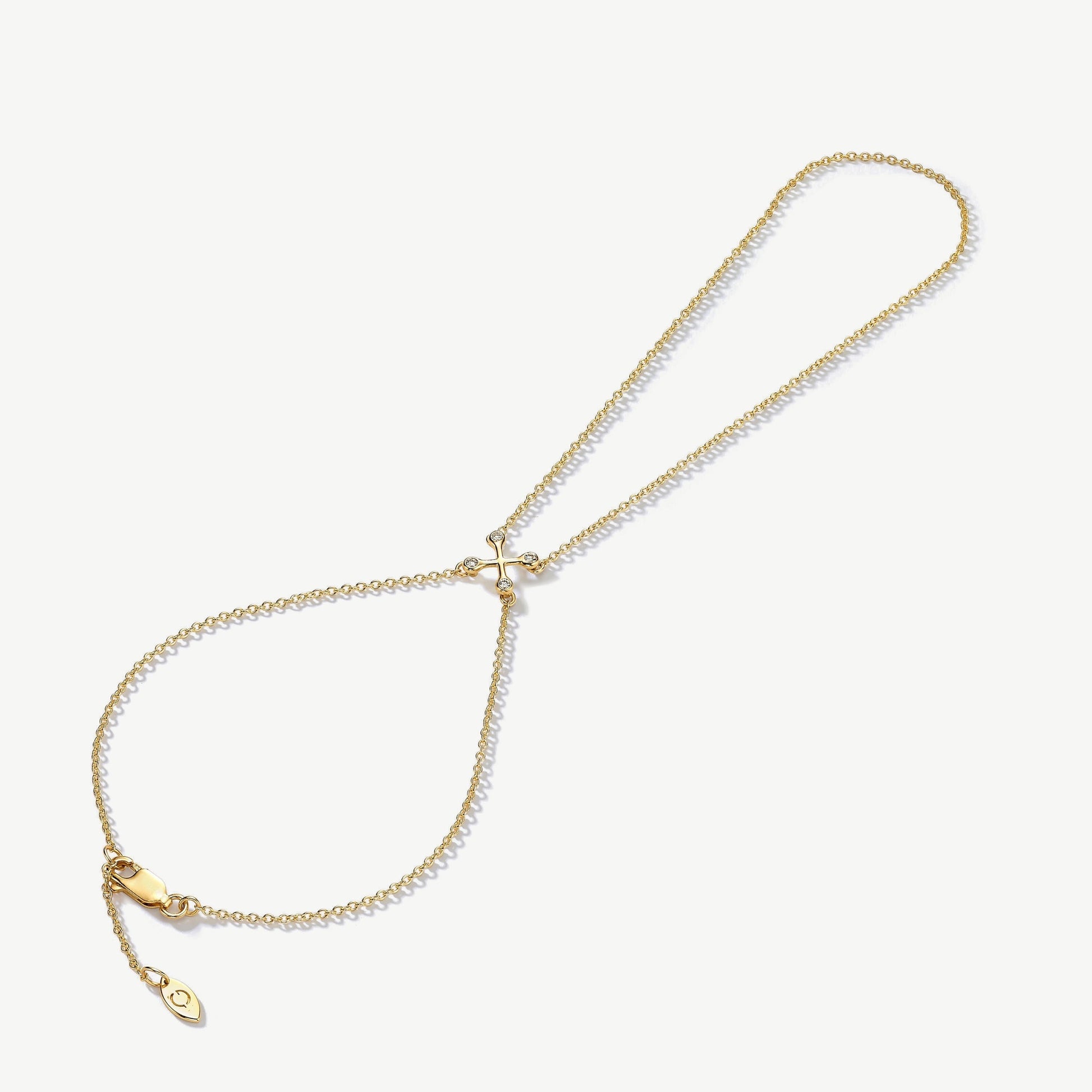444 Diamond Hand Chain