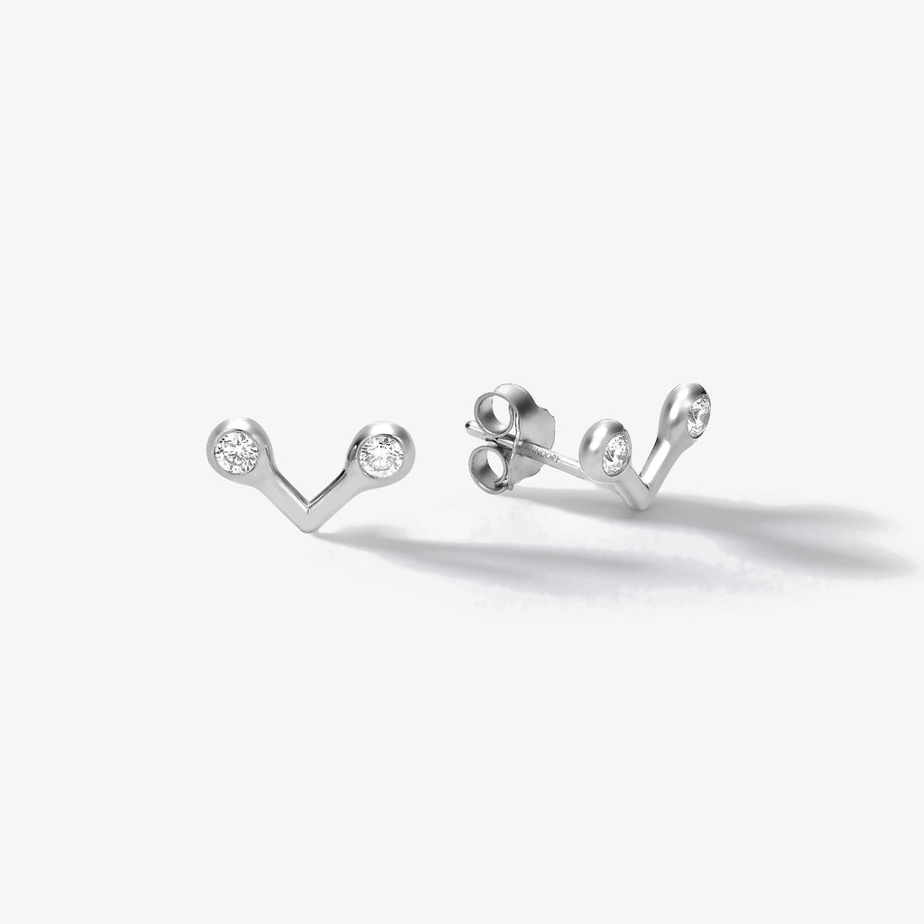 Half The Story Diamond Earrings