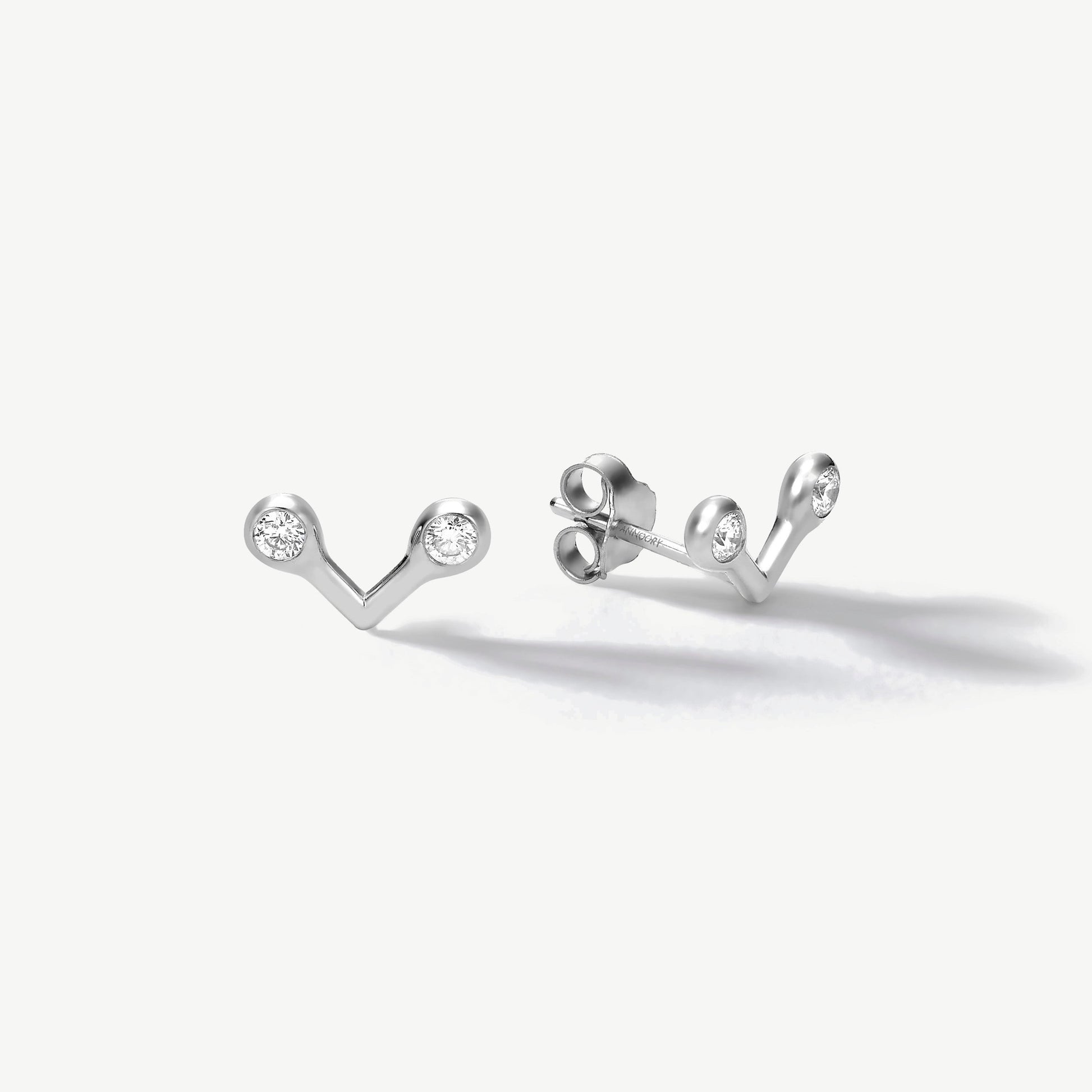 Half The Story Diamond Earrings