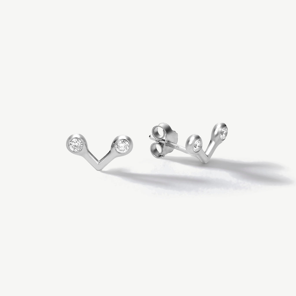 Half The Story Diamond Earrings