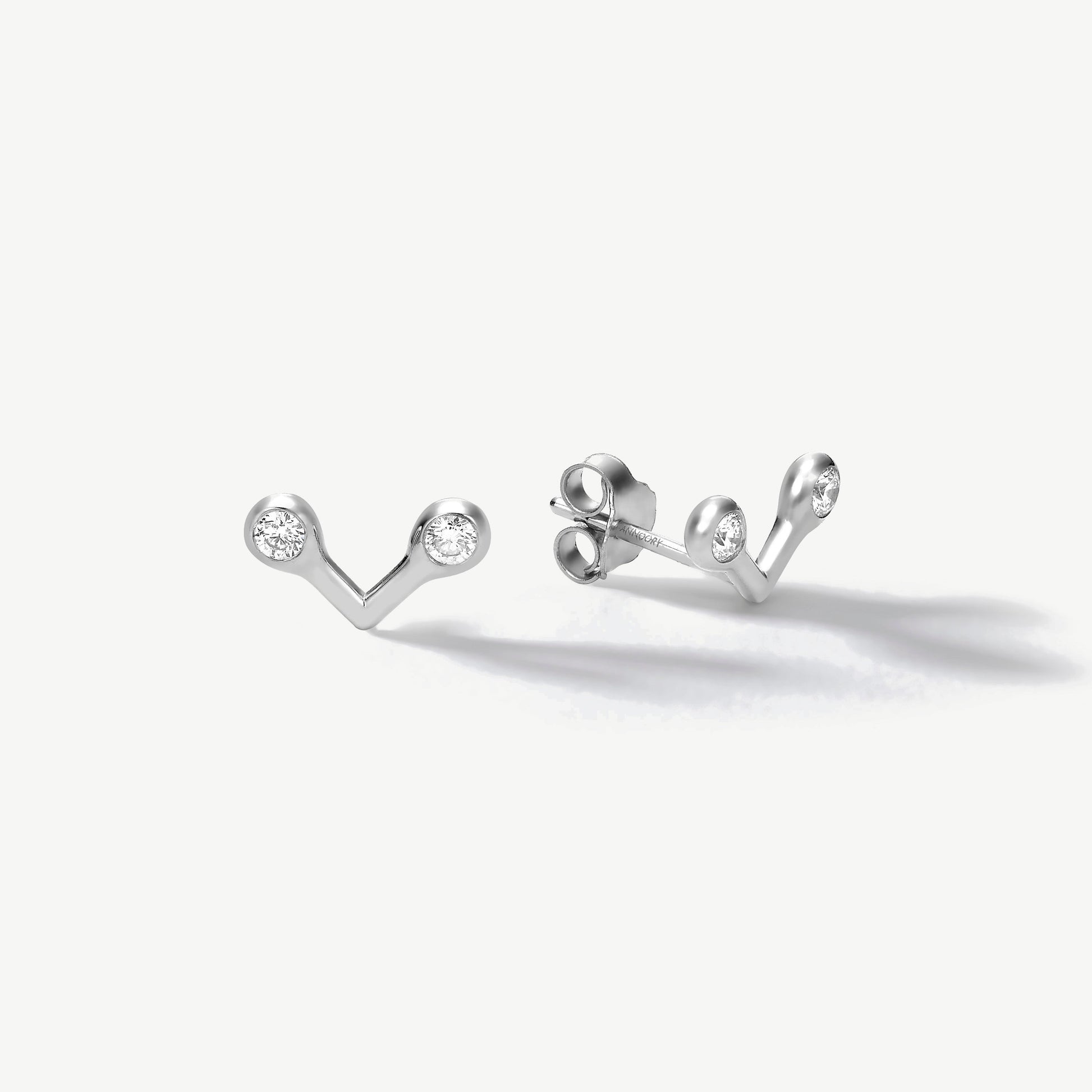 Half The Story Diamond Earrings