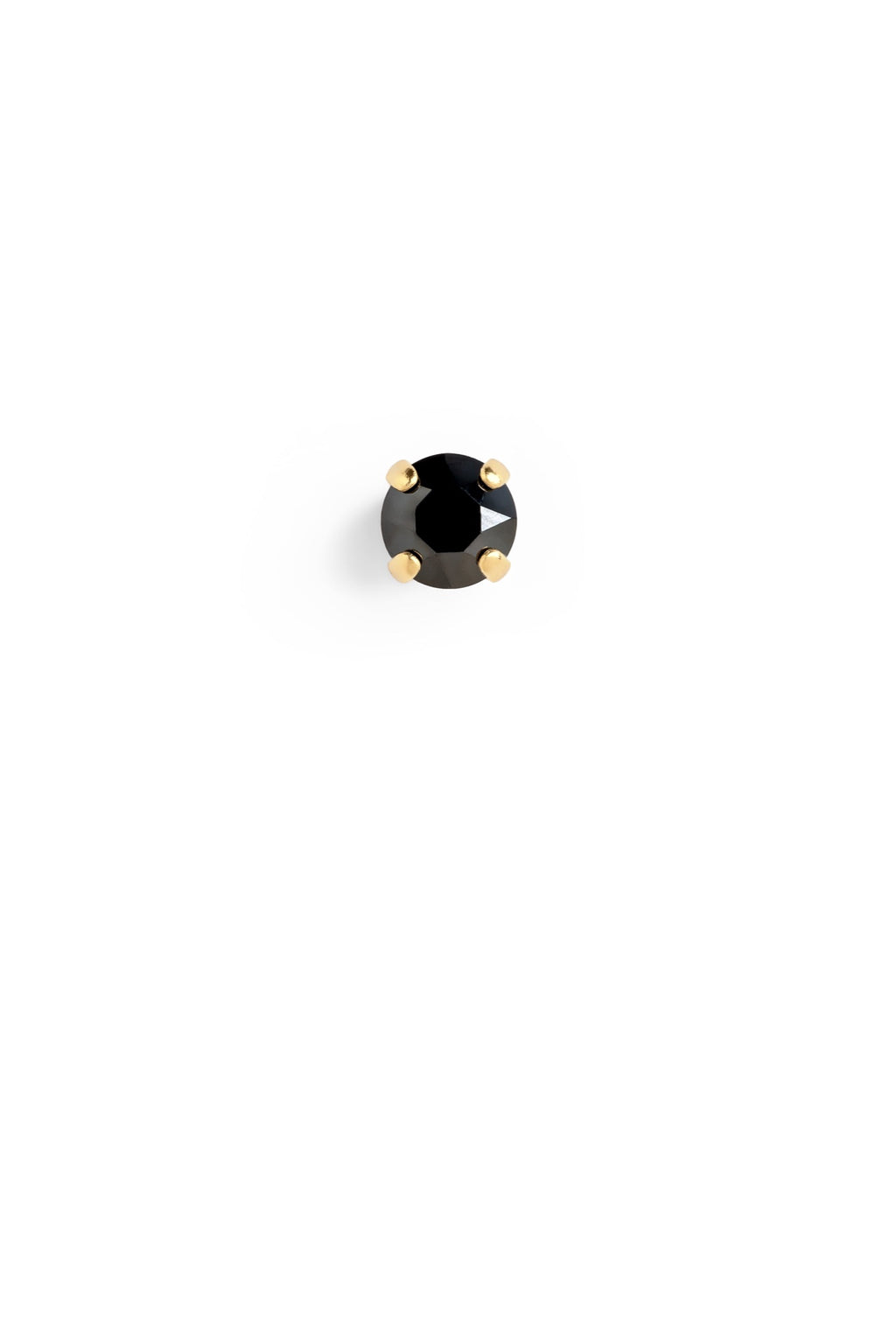Black Crystal Bismuth Earring - statement earrings by Noritamy