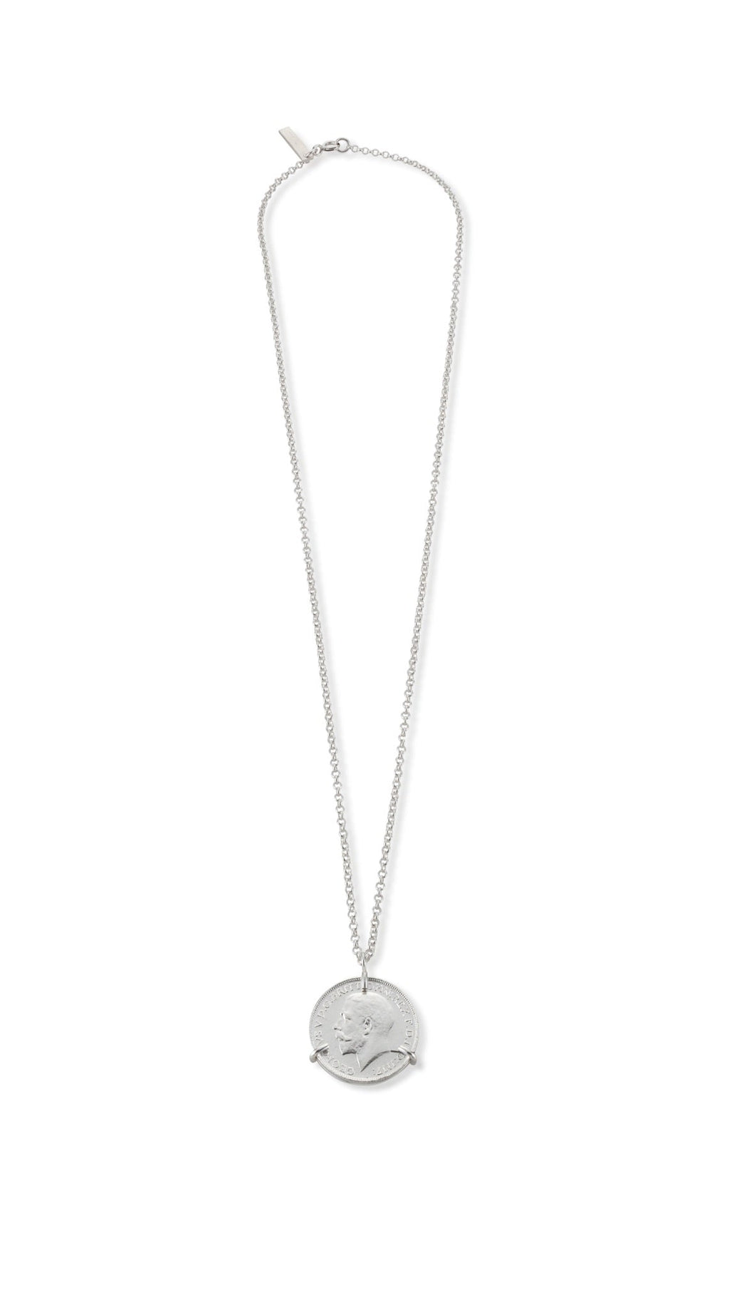 Unisex Coin Pendant Necklace