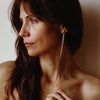 Crystal Tassel Earring (Single) — campaign image