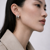 Sterling Silver Hoops - hoop earrings by Noritamy