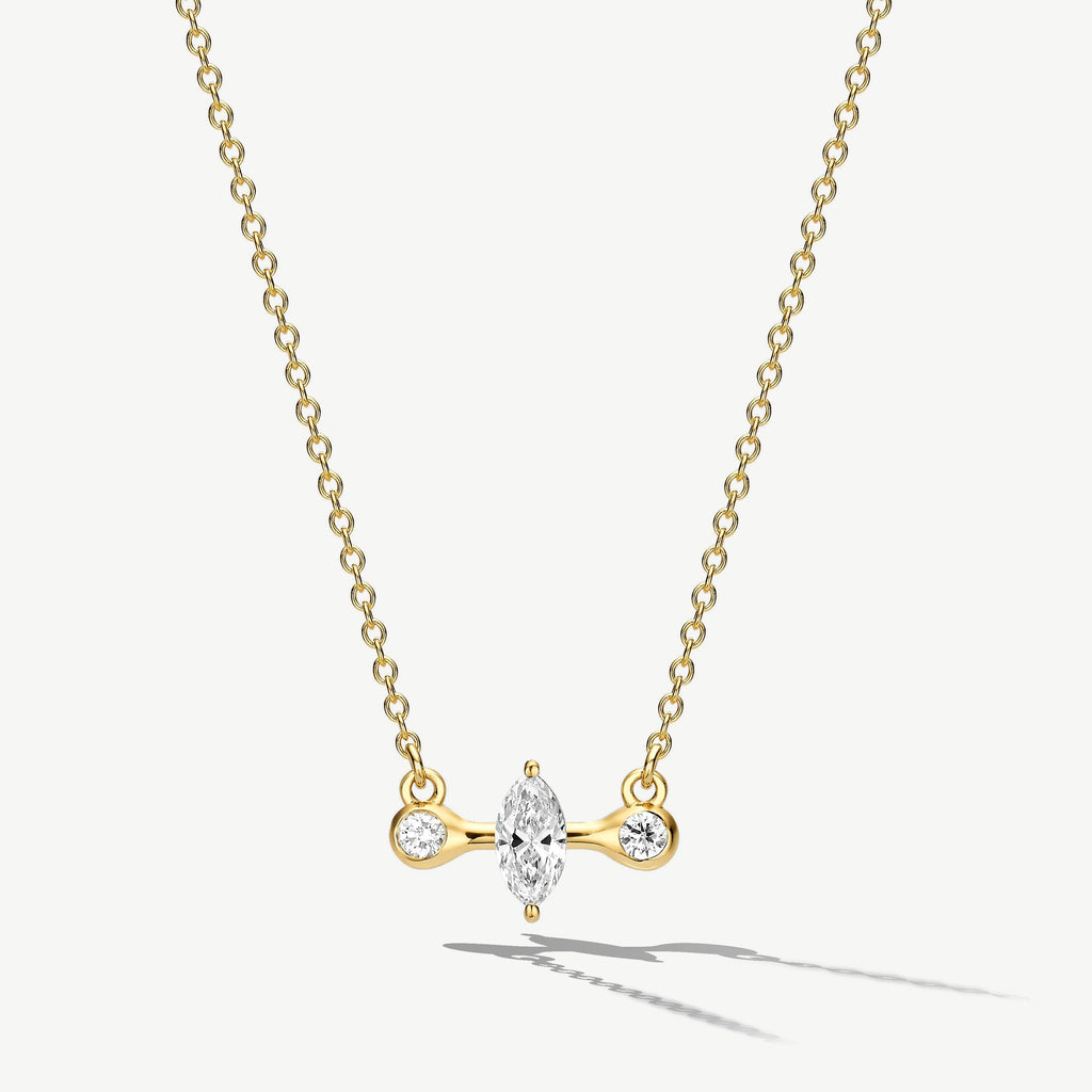 Cosmic Balance Diamond Necklace