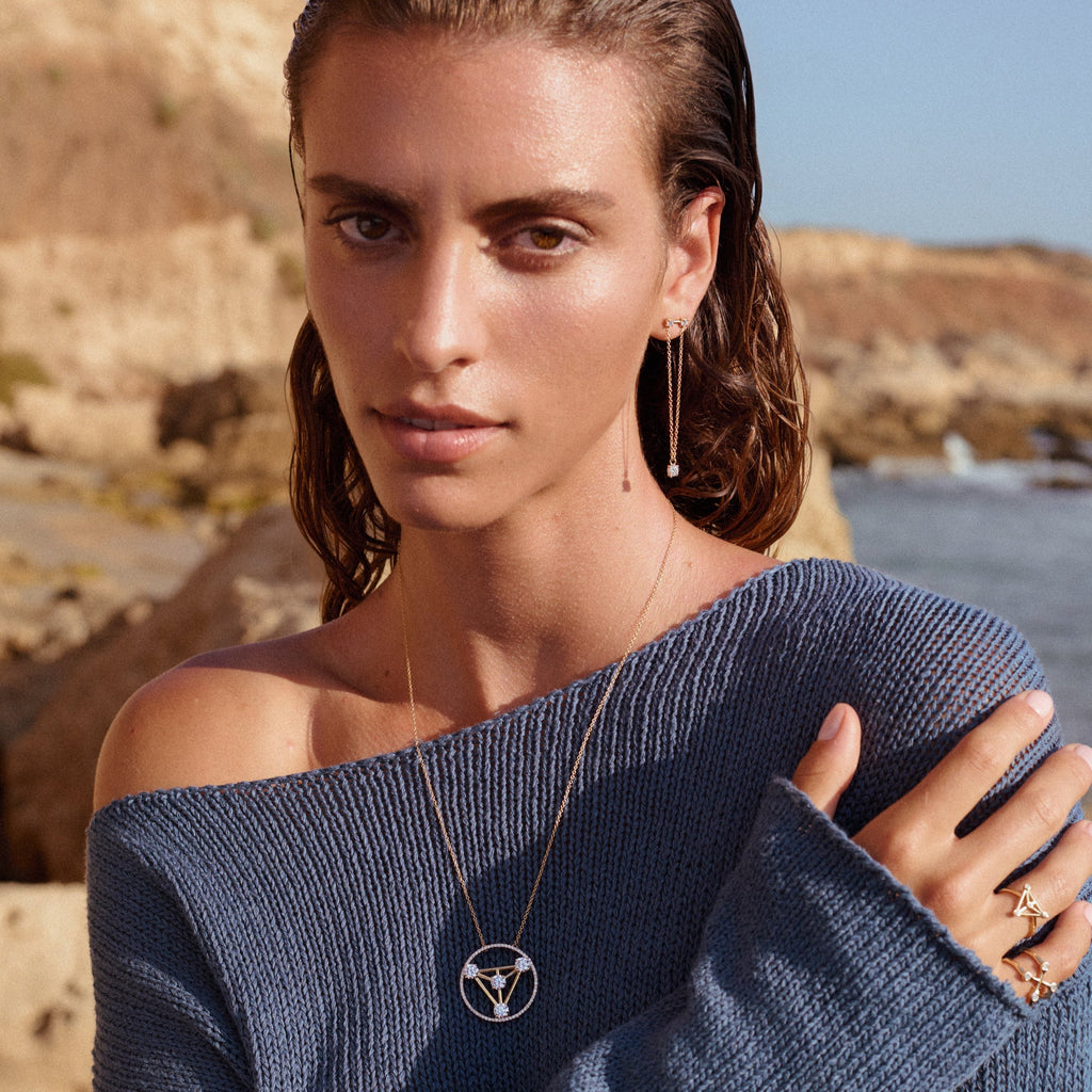 Sacred Balance Diamond Ring
