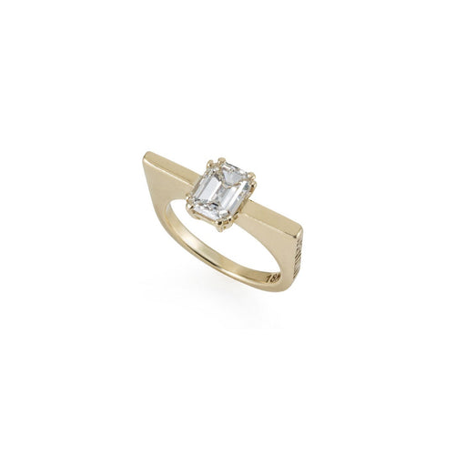 18K Diamond Custom made Ring