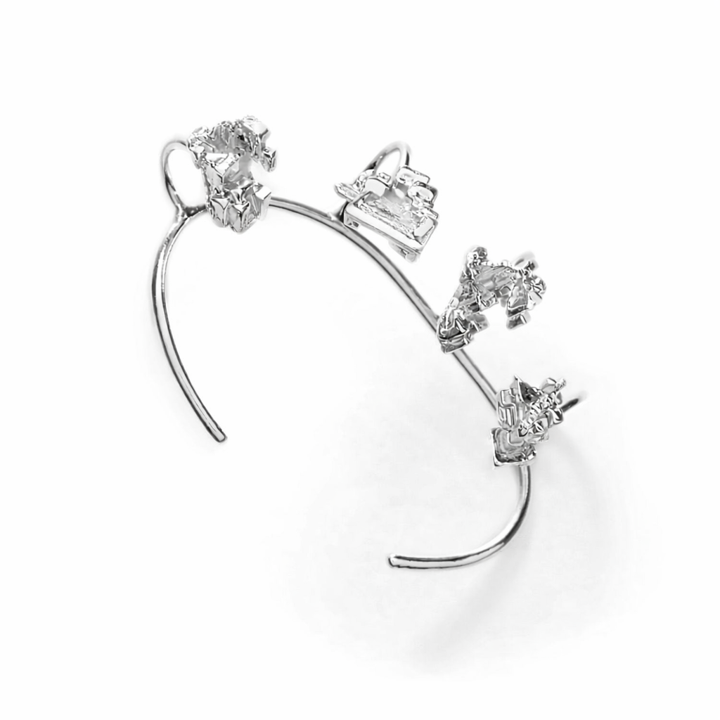 Bismuth Ear Cuff