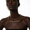 Rectangular Collar Necklace - collar necklace by Noritamy