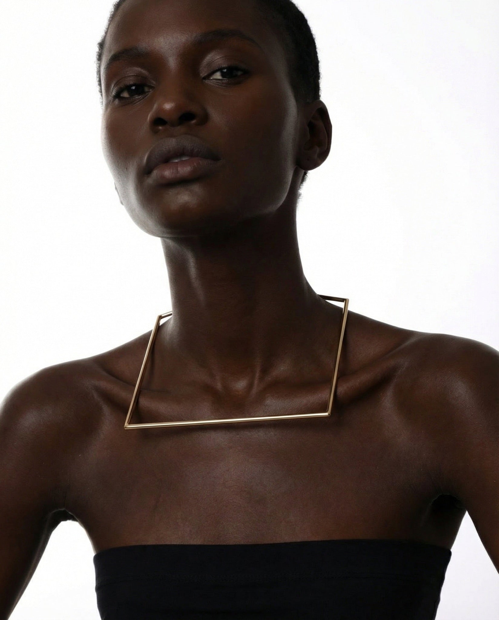 Rectangular Collar Necklace - collar necklace by Noritamy